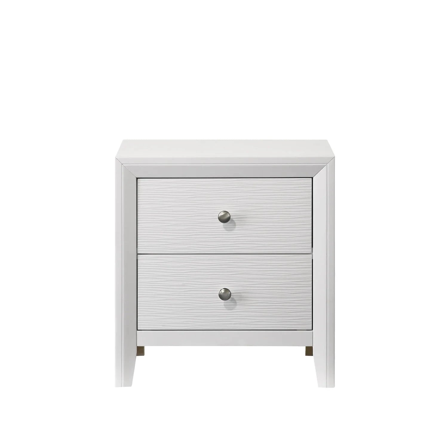 evan white panel bedroom set