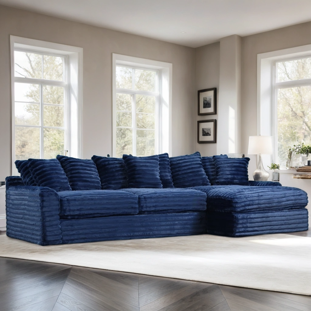 4810 Julia Blue Oversized Sectional