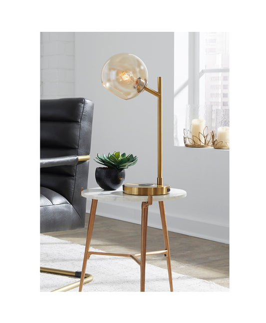 L206022 Gold Finish Lamp
