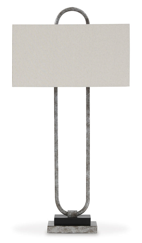 L208284 Silver Finish Lamp