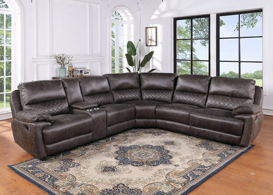 S7500 Martino Grey Palomino Reclining Sectional
