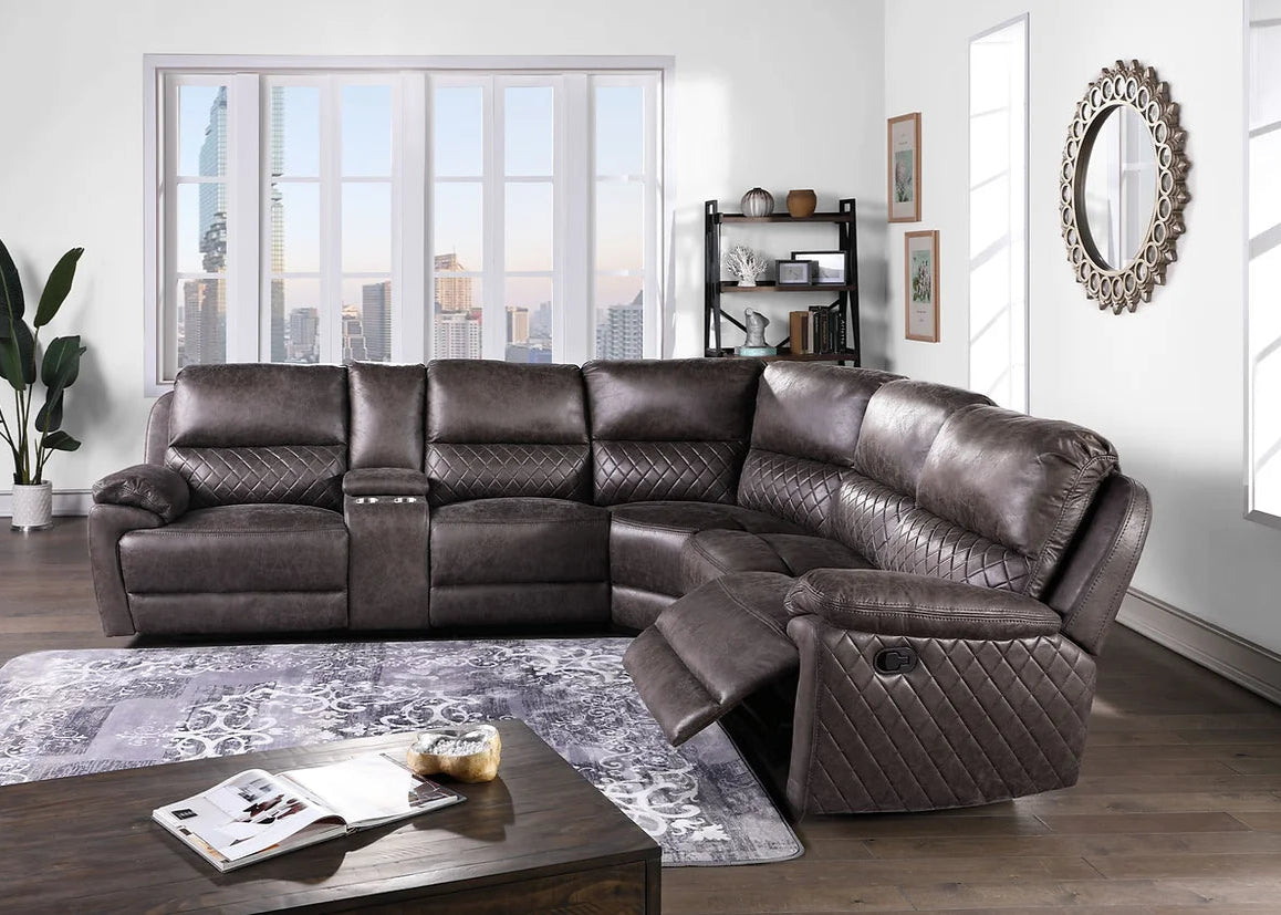 S7500 Martino Grey Palomino Reclining Sectional
