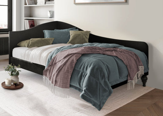 Mary Black Velvet Daybed