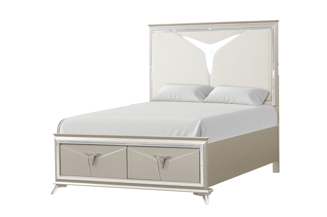 5pcs or 4pcs Master Gold Bedroom Set