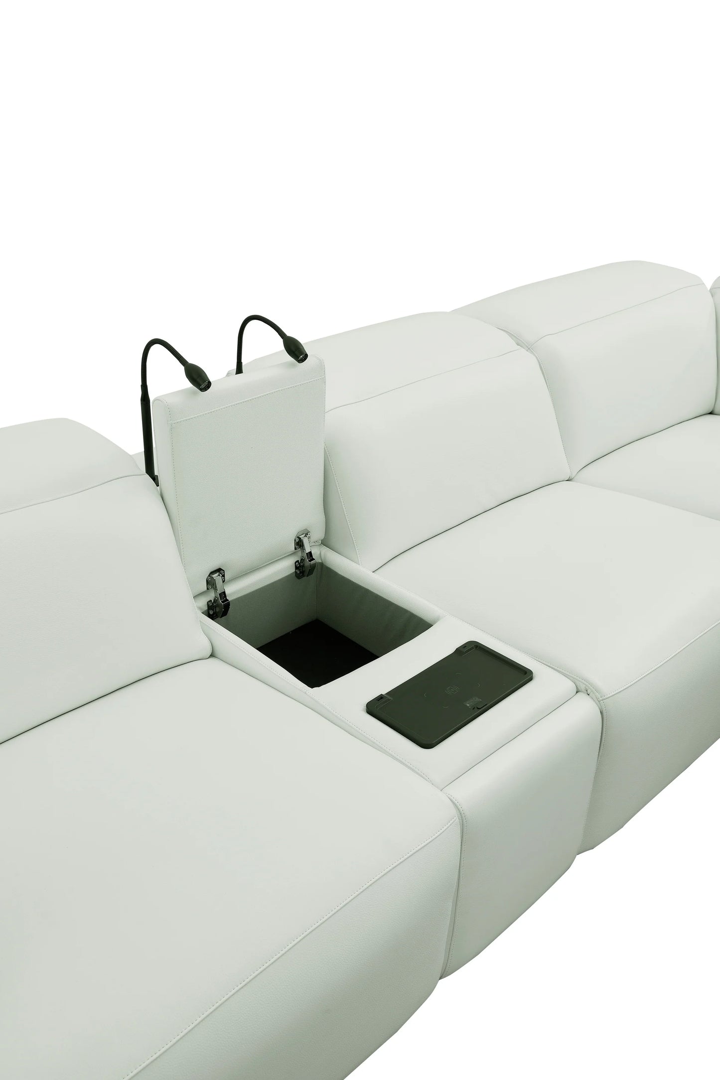MI-2520 Holly (White) 6pcs Reclining Sectional