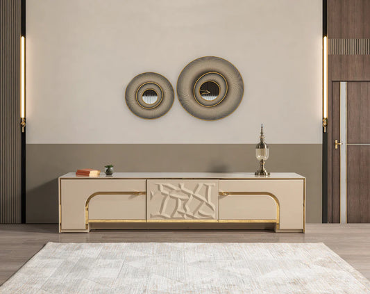 Helena Ivory TV Stand