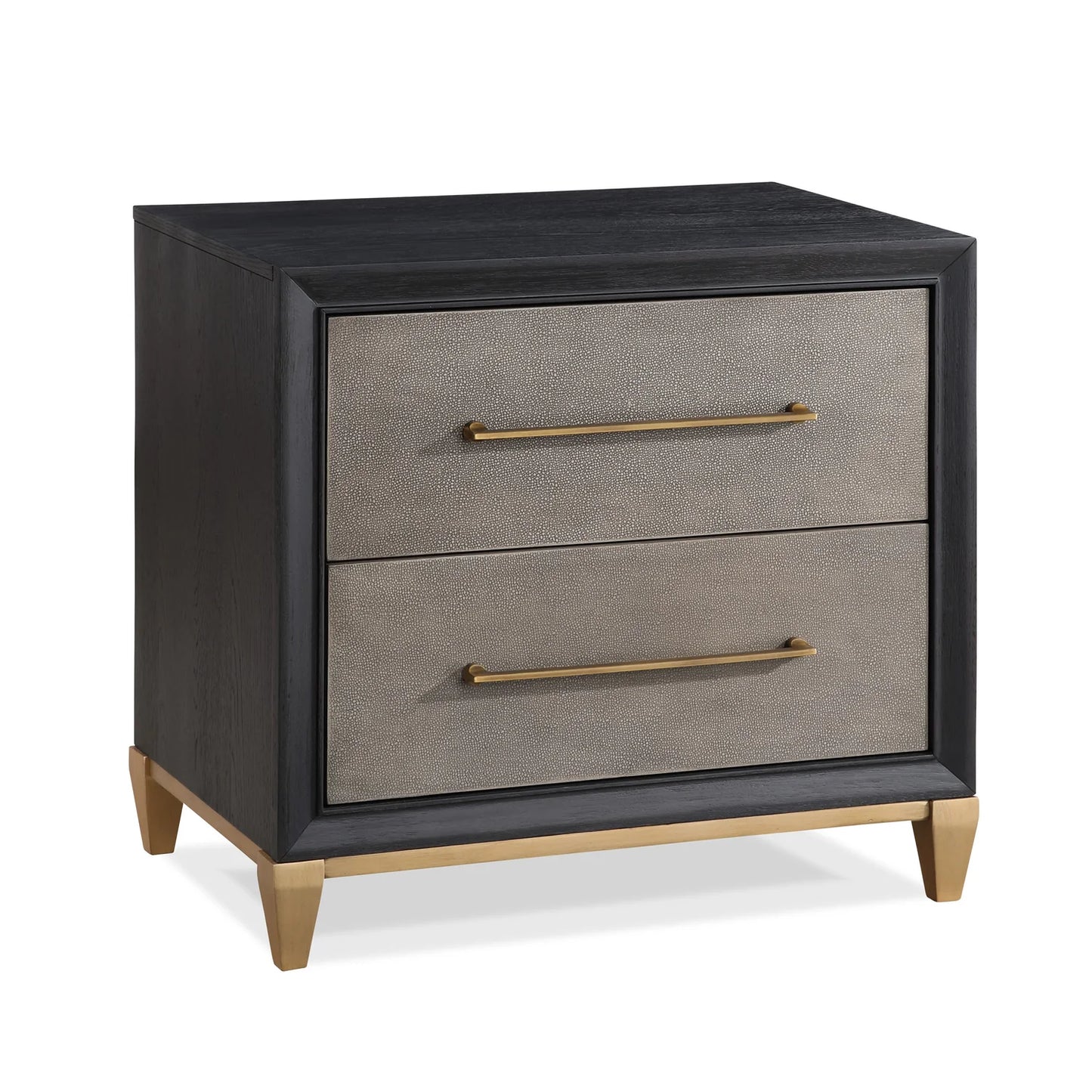 5pcs Payson Black & Brown Bedroom Set