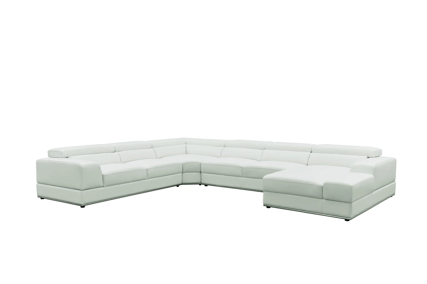 MI-5107 Nella (White) 4pcs Sectional Sofa