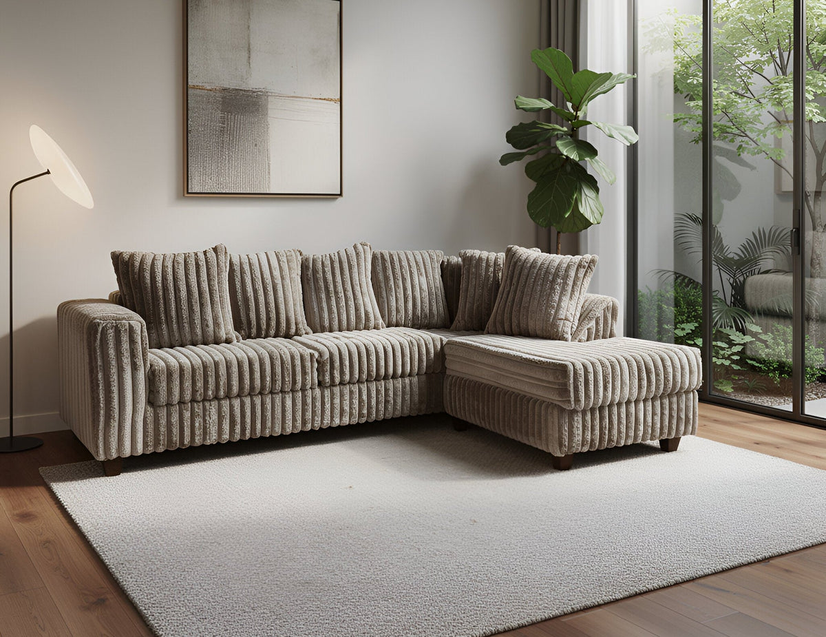 S300 Gia Sectional (Mocha) - Sectional