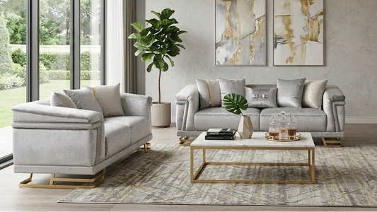 S1010 Amalfi (Grey) - NEW COLLECTION 2pcs