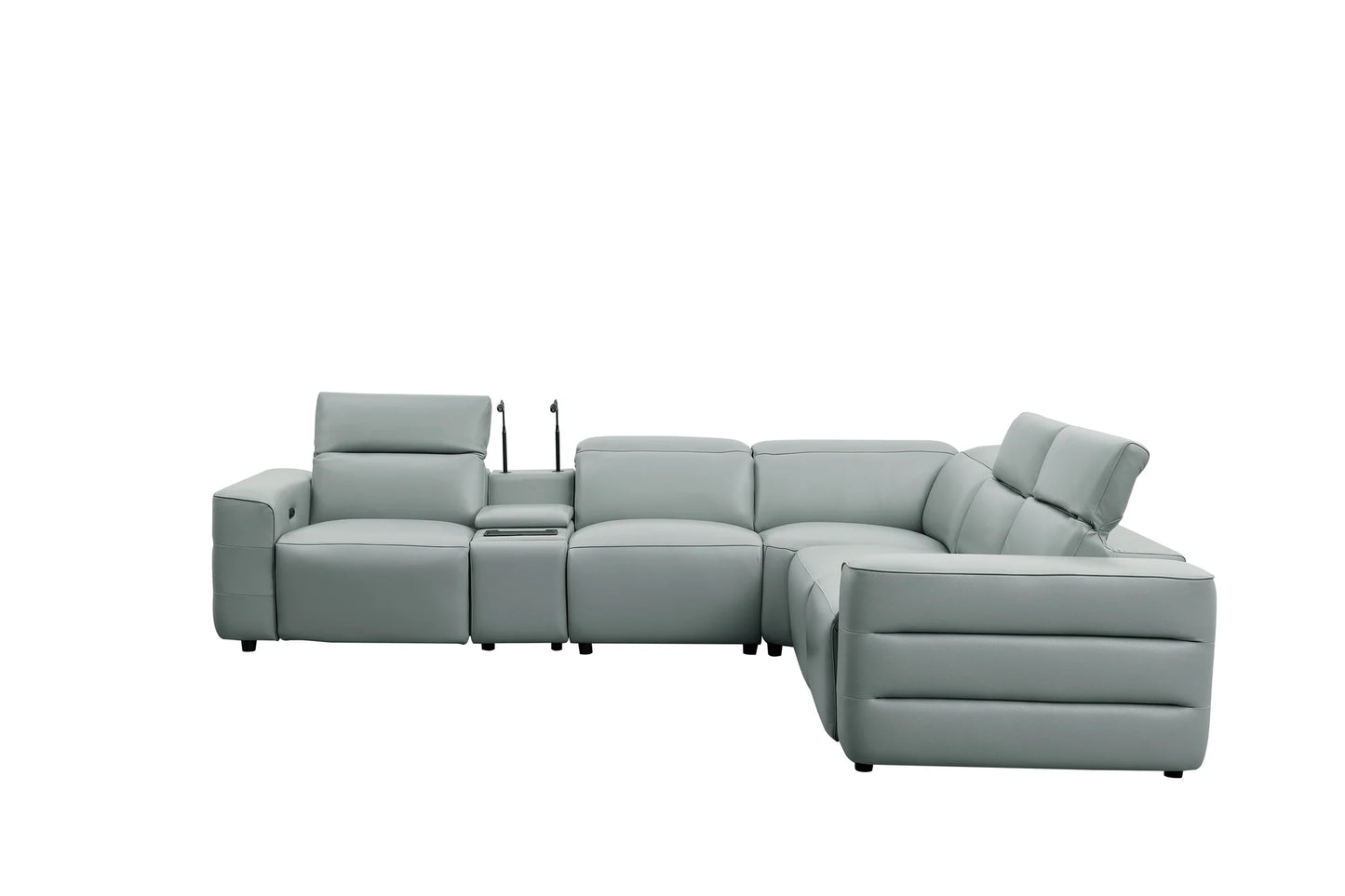 MI-2520 Holly (Grey) 6pcs Reclining Sectional