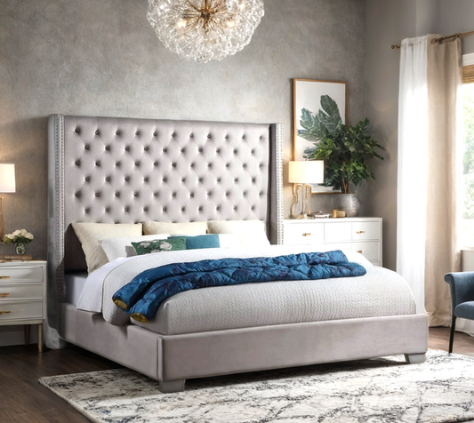 HH329 6ft Diamond Bed - Queen, King - Queen