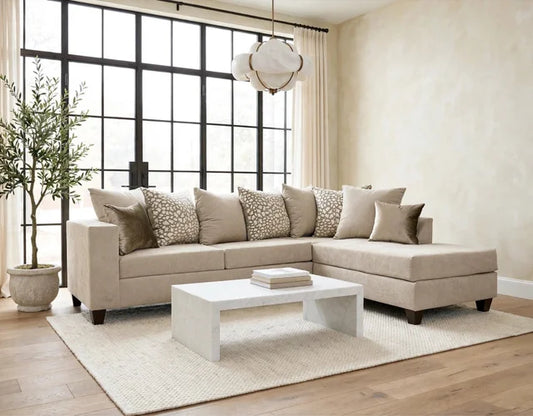 110-Hollywood Beige Sectional