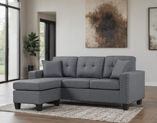 Cris Gray - Reversible Sectional (ETA 10/20)