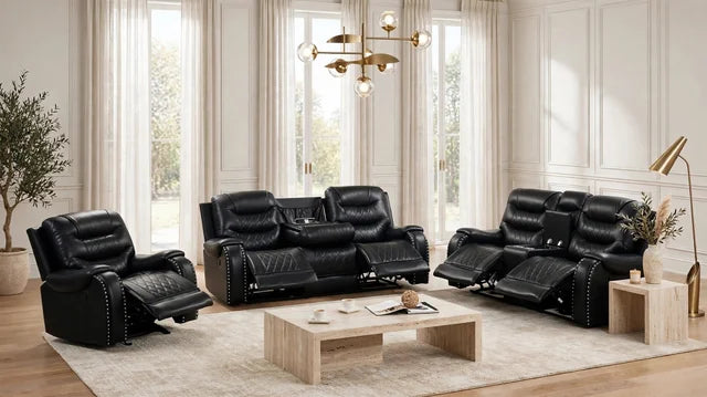 Ashley2001 OVERSIZED 3PC Reclining Set