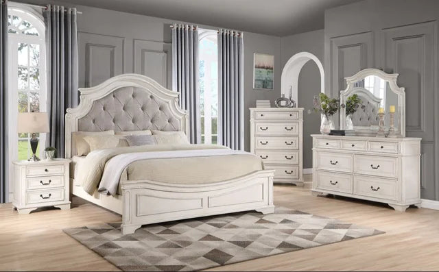 B6000 - 4pc or 5pc Bedroom Set - Queen, King - Queen 4pc