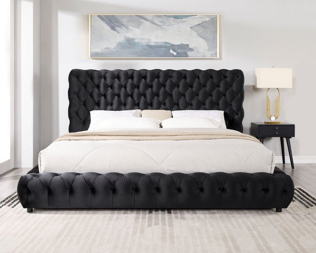 Dream Black Platform Bed