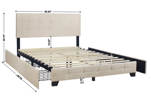 HH995 Platform Bed