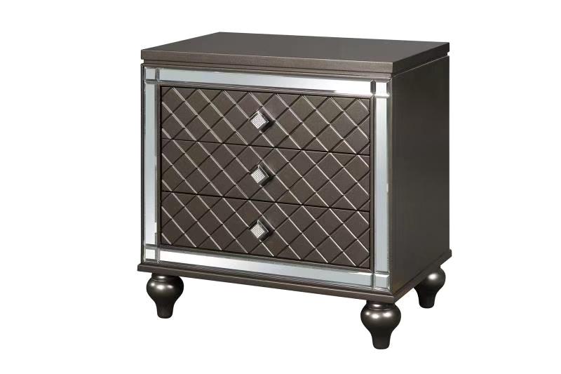 5pcs Star Charcoal Bedroom Set