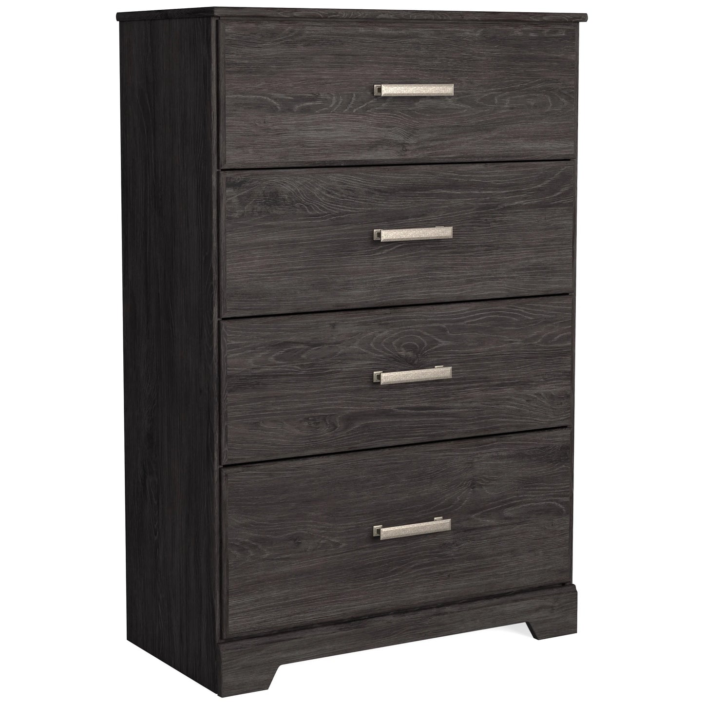 5pcs or 4pcs Ashley B2589 Charcoal Wood Finish Bedroom Set