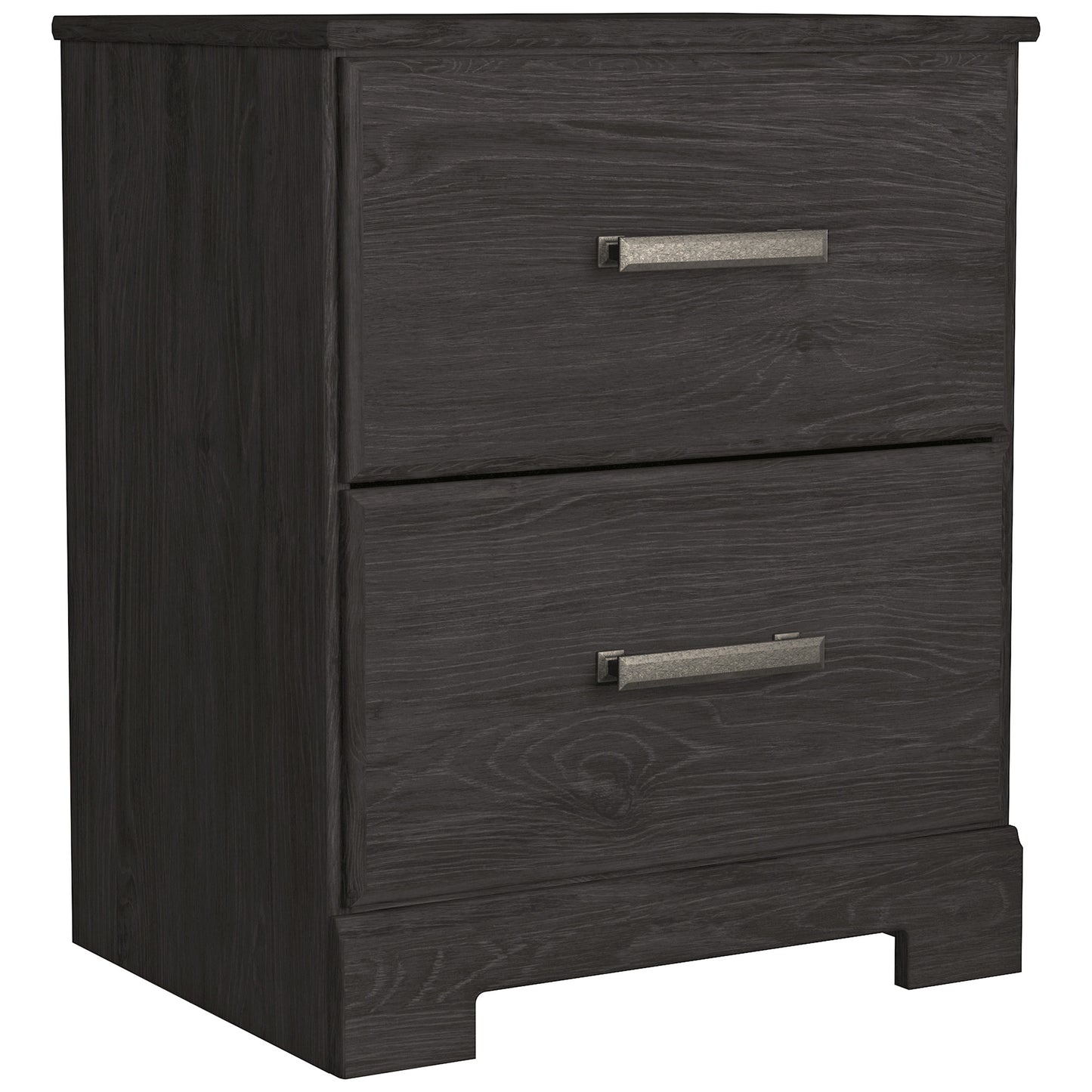 5pcs or 4pcs Ashley B2589 Charcoal Wood Finish Bedroom Set