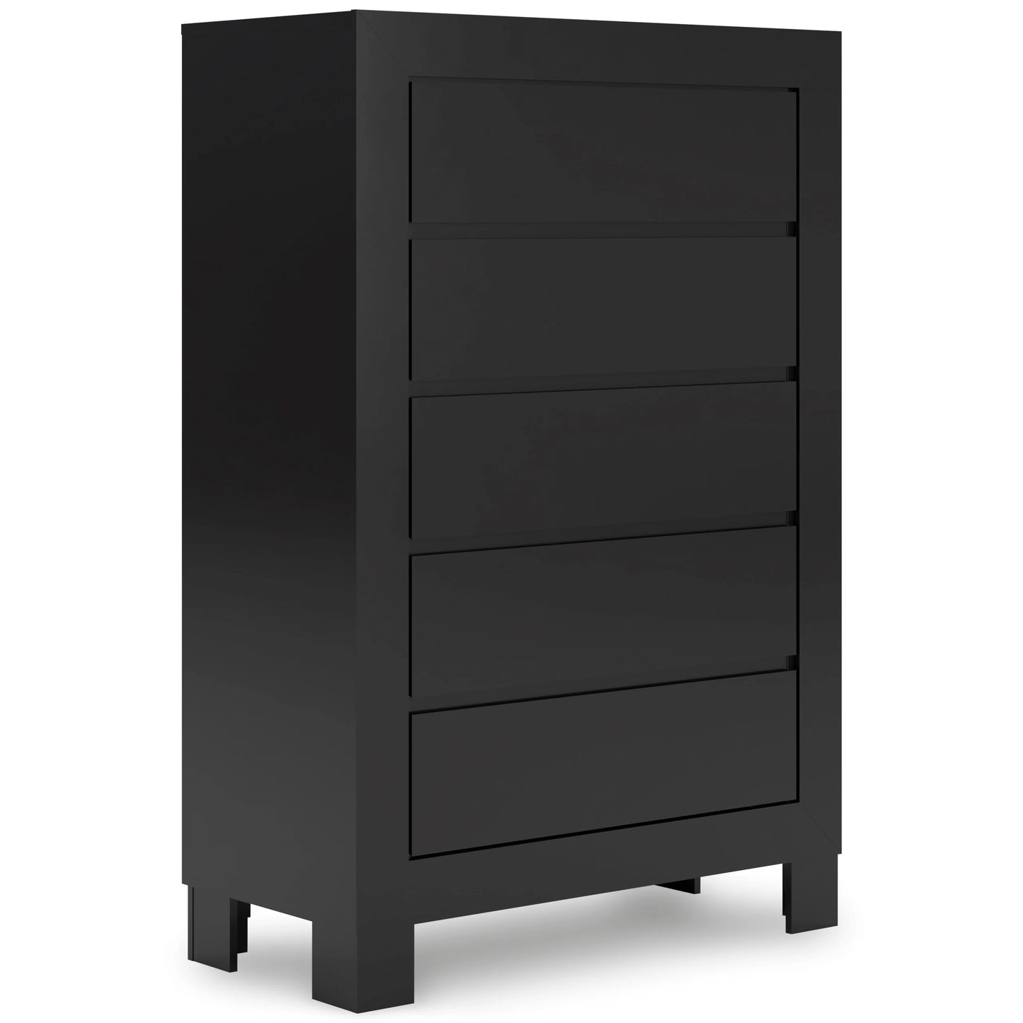 5pcs Ashley B4808 Black Bedroom Set