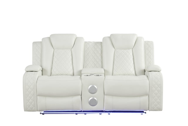 Luz White - Reclining Set