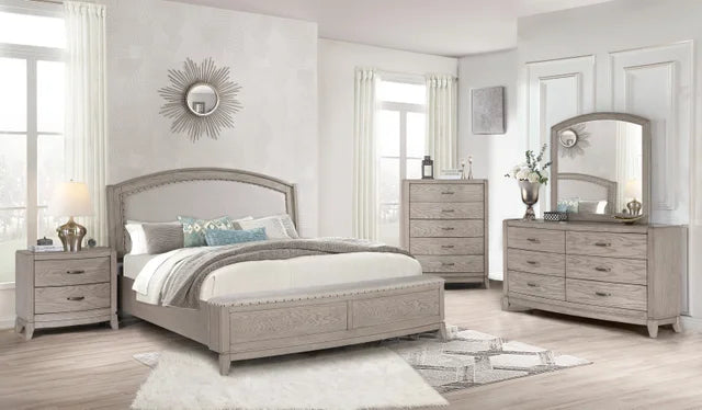 B8000 - 4pc or 5pc Bedroom Set ONLY- Queen, King - 4pc Queen