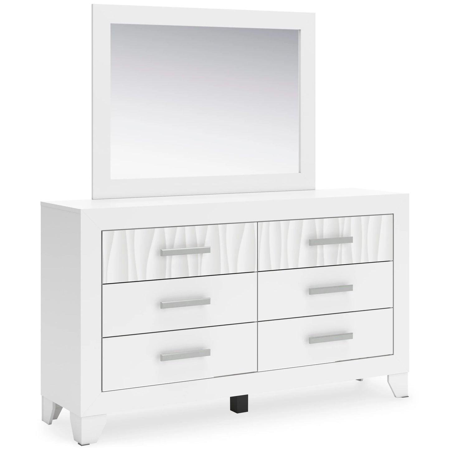 5pcs Ashley B4809 White Bedroom Set