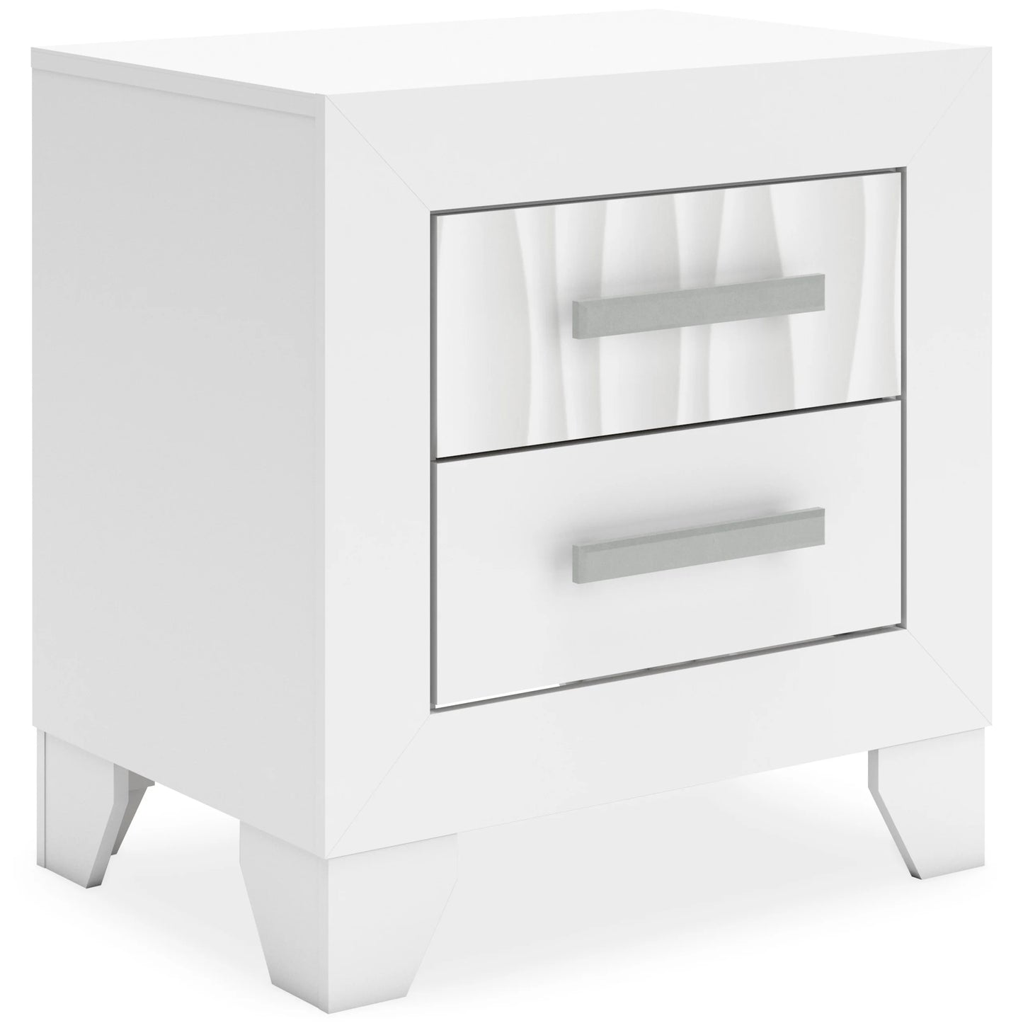 5pcs Ashley B4809 White Bedroom Set