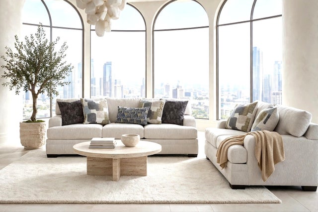 Behold 2155 Oversized Sofa & Loveseat Set 