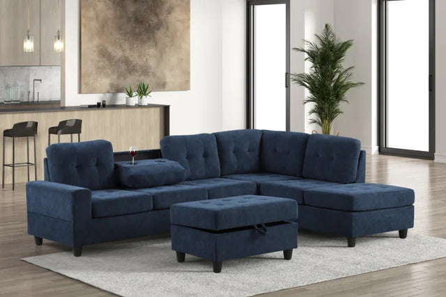 44Heights Reversible Sectional + Ottoman (ETA 9/24)