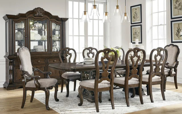Ashley D947-55T - Table + 6 Chairs - 7pc Table Set
