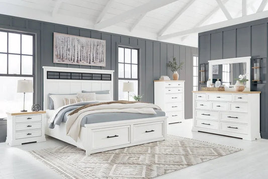 B844 5PC Bedroom Set - Queen, King - 5pc Queen