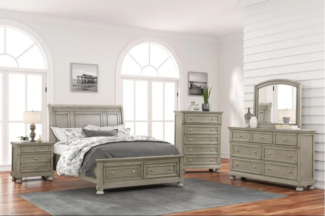 Magnolia20 4pc or 5pc Bedroom Set - Queen, King - Queen 4pc