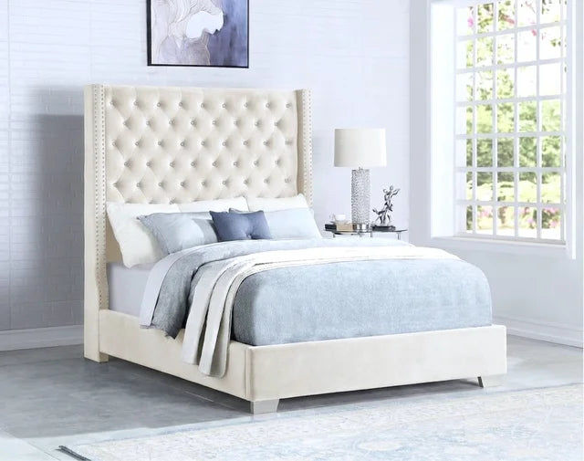 HH223 6ft Diamond Bed - Queen, King - Queen