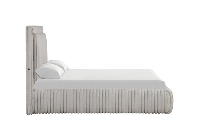Diana Gray Platform Bed