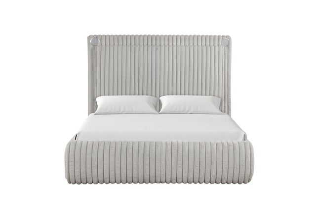 Diana Gray Platform Bed