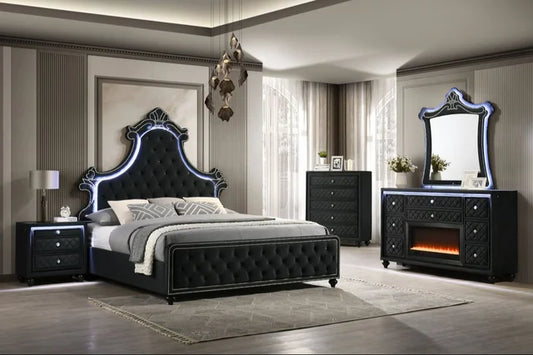 Majesty2 Black 5PC Set - King ONLY - 5pc King