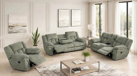 Dallas Sage- 3PC Reclining Set