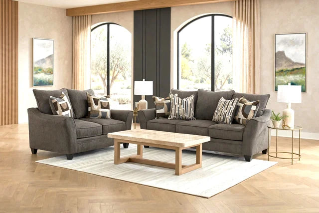 3850 Oversized Sofa and Loveseat Set