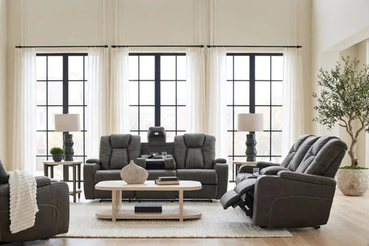 Ashley 346-04 - 2PC or 3PC Reclining Set  **ASHLEY HOMESTORE EXCLUSIVE** - 2PC Sofa and Loveseat Set