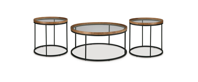 Ashley T502 - Occasional Table Set - Cocktail Table