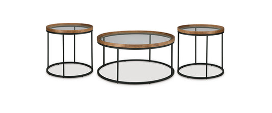 Ashley T502 - Occasional Table Set - Cocktail Table