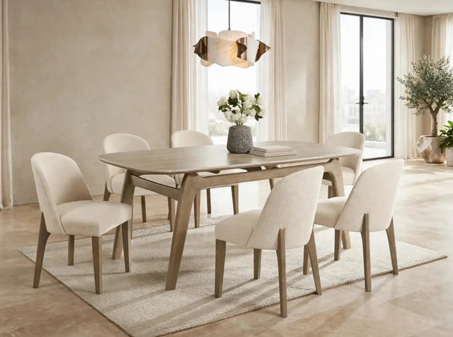 ADRIANA - Table & 6-Chairs