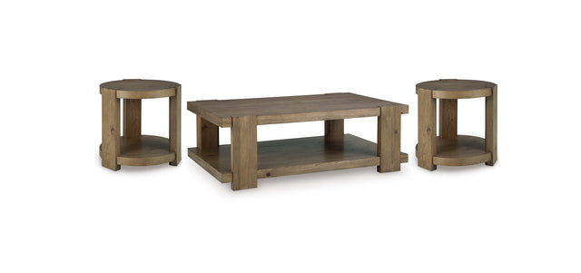 Ashley T553 - Occasional Table Set - Cocktail Table