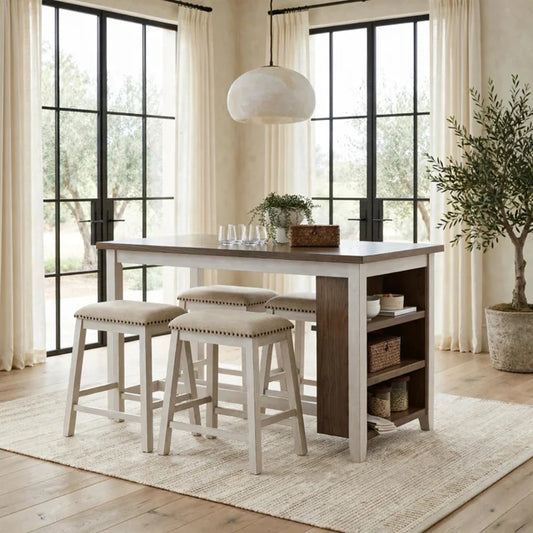942 Two-Tone 5PC - Table + 4 Chairs **NEW ARRIVAL**