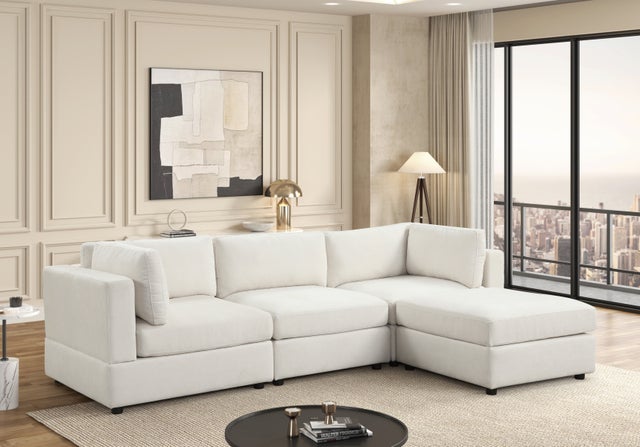 Milan Beige Modular Sectional