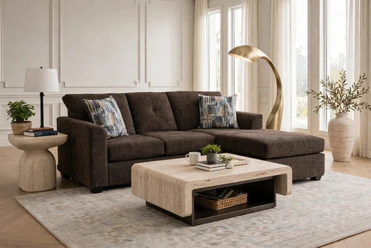 Washington 3006 Chocolate Sectional **NEW ARRIVAL**