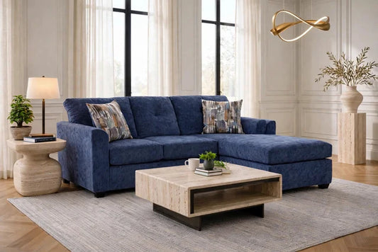 Washington 3006 Navy Sectional **NEW ARRIVAL**